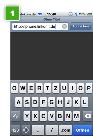 Schritt 1
